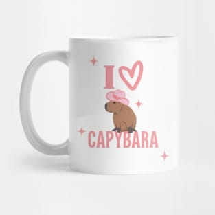 Capybara Preppy Aesthetic Mug